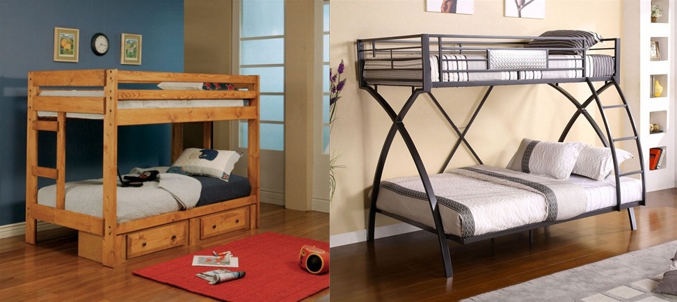 Wood Vs Metal Bunk Beds Decorhubng, Wood Bunk Bed Manual