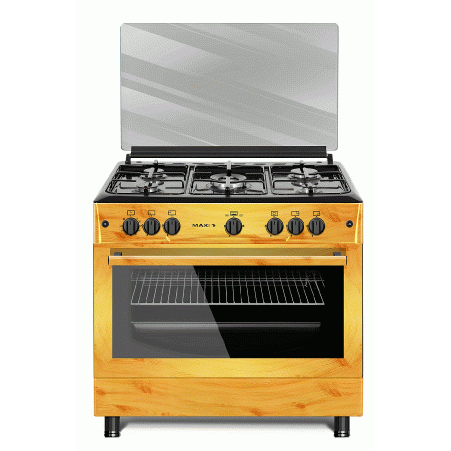 5 burner range cooker