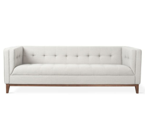 Tegan White Sofa