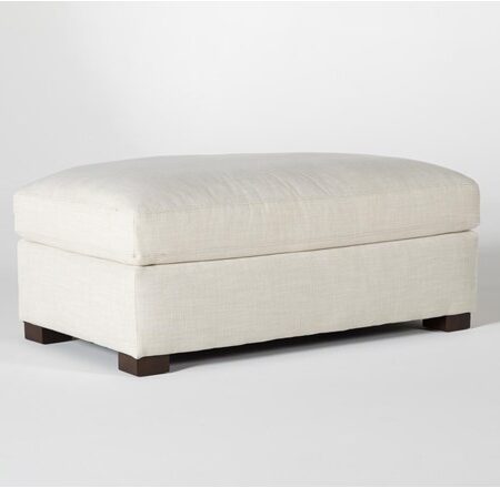 Cream Luxury Ottoman
