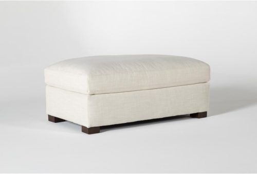 Cream Luxury Ottoman