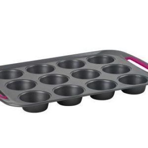 TRUDEAU 12 COUNT MUFFIN PAN METAL