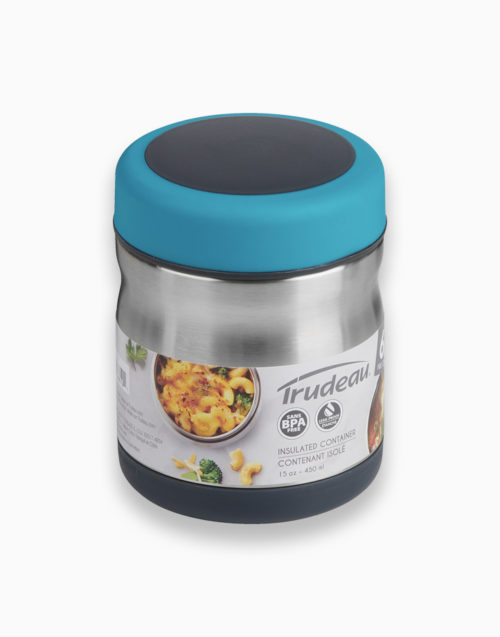 TRUDEAU FUEL SS FOOD JAR TROPICAL 15OZ