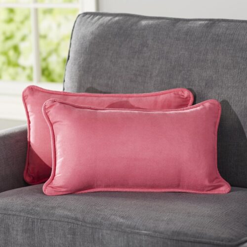 Pink Rectangular Pillow