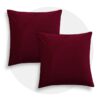 Red Square Throw Pillow