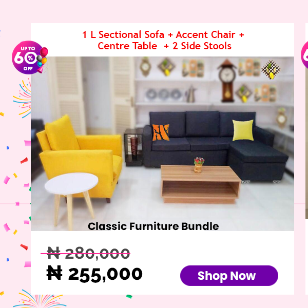 DecorhubNG 6th Birthday Sales! | 60% Huge Discounts over 50,000 items on Sale!