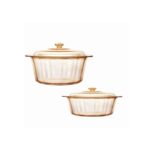 Visions 4pc Visions Diamond Casserole Set -VS-354-DICL1