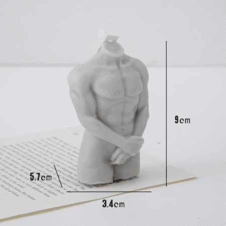 Slate Body Shaped Candle