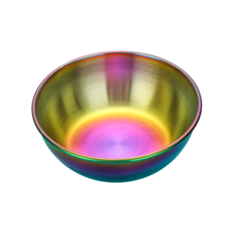 Rainbow Stainless Steel Sauce Bowl