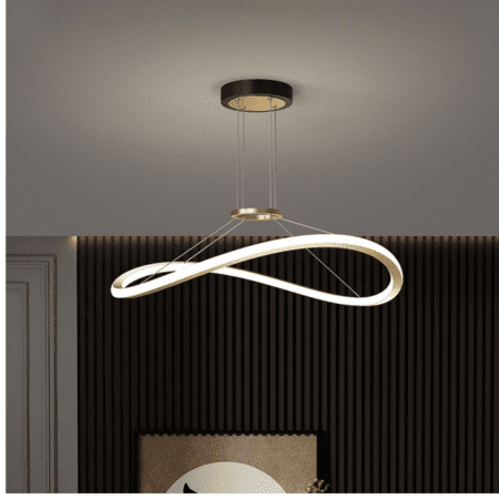 LuxeLine LED Round Chandelier