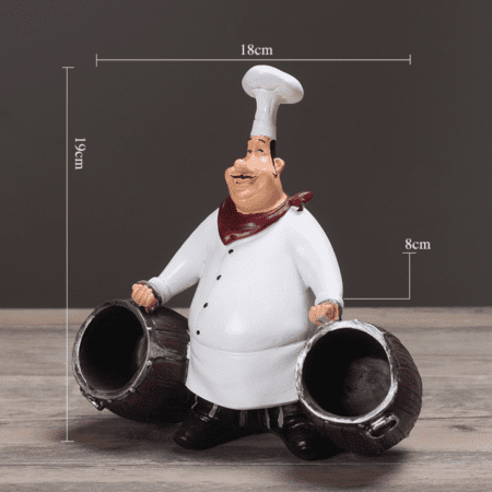 Chef Roberto Table Decor - Barrel