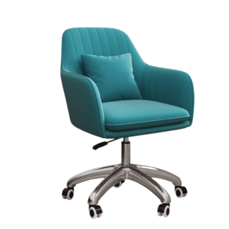 Eddie Swivel Chair - Blue