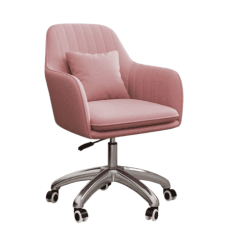 Eddie Swivel Chair - Pink