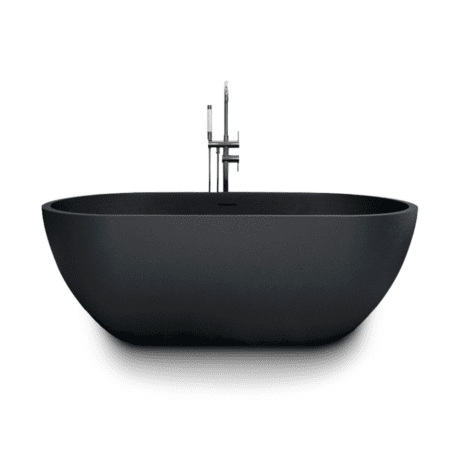 Black Freestanding Bath Tub